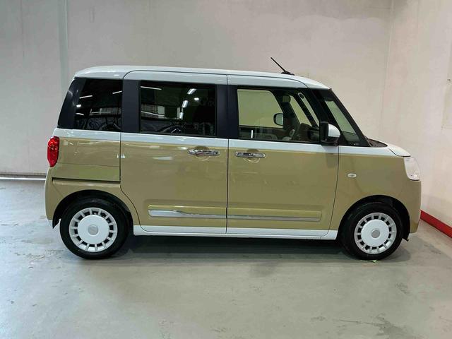 ムーヴキャンバスストライプスＧスマートアシスト　アイドリングストップ　電動格納ドアミラー　シートヒータ　車線逸脱警告　盗難防止システム　ＬＥＤライト　スマートキー　キーフリー　オートライト　ベンチシート（栃木県）の中古車
