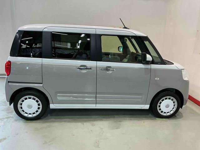 ムーヴキャンバスストライプスＧデュアルカメラブレーキサポート　電動格納ドアミラー　シートヒータ　車線逸脱警告　盗難防止システム　ＬＥＤライト　スマートキー　キーフリー　オートライト（栃木県）の中古車