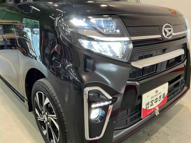 タントカスタムXナビ パノラマモニター キーフリーシステム LEDヘッドライト LEDフォグランプ 両側電動スライドドア スマートアシスト コーナーセンサー 純正アルミホイール オートライト シートヒーター(栃木県)の中古車