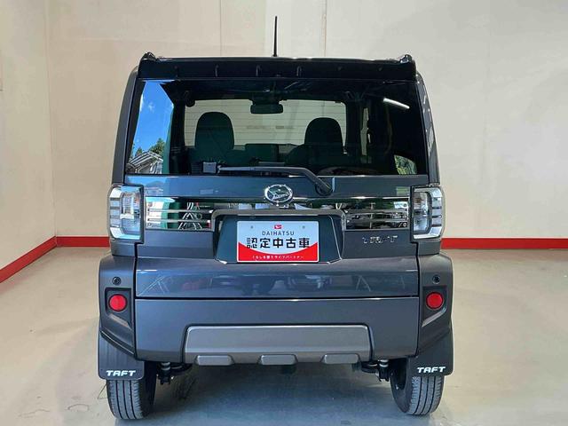 タフトＧターボ　ダーククロムベンチャーナビ　バックカメラ　ソナー　電動格納式ドアミラー　盗難防止装置　レーンキープ　安全ボディ　オートマチックハイビーム　シートヒータ　キーフリーシステム　ＥＴＣ　ムーンルーフ（栃木県）の中古車