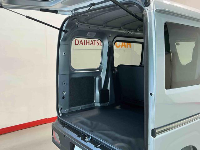 ハイゼットカーゴＤＸリアコーナーセンサー　ブレーキサポート　運転席助手席エアバッグ　レーンアシスト　エコアイドル　キーレスリモコン　ＥＳＣ　禁煙車　切替式４ＷＤ　エアバッグ　ＡＢＳ　オートライト　衝突安全ボディ（栃木県）の中古車