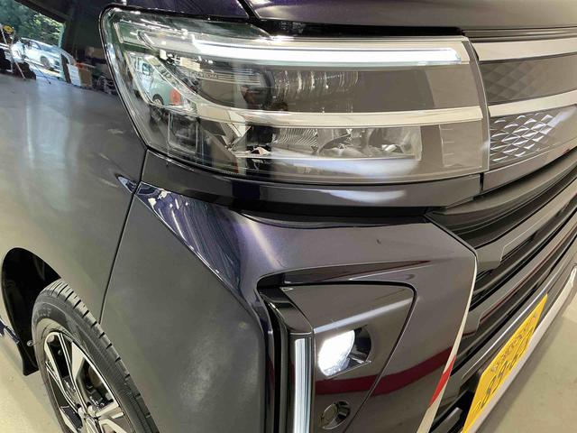 タントカスタムＸキーフリーシステム　ＬＥＤヘッドライト　ＬＥＤフォグランプ　スライドドア　スマートアシスト　コーナーセンサー　純正アルミホイール　オートライト　運転席助手席シートヒーター（栃木県）の中古車