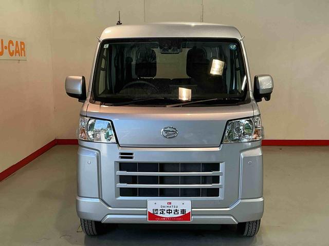 ハイゼットカーゴデッキバンＧ衝突回避支援ブレーキ　衝突安全ボディ　車線逸脱警告　電格ミラー　切り替え４ＷＤ　キーフリー　横滑り防止機能　ディスプレイオーディオ　エアバッグ　オートライト　クリアランスソナー　バックカメラ（栃木県）の中古車