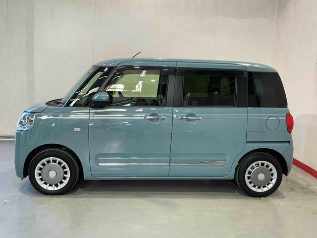 ムーヴキャンバスセオリーGターボスマートアシスト ルーズコントロール ドライブレコーダー ETC車載器 ベンチシート 車線逸脱警報 オートマチックハイビーム ナビ パノラマモニター LEDライト ターボ 雹害あり(栃木県)の中古車