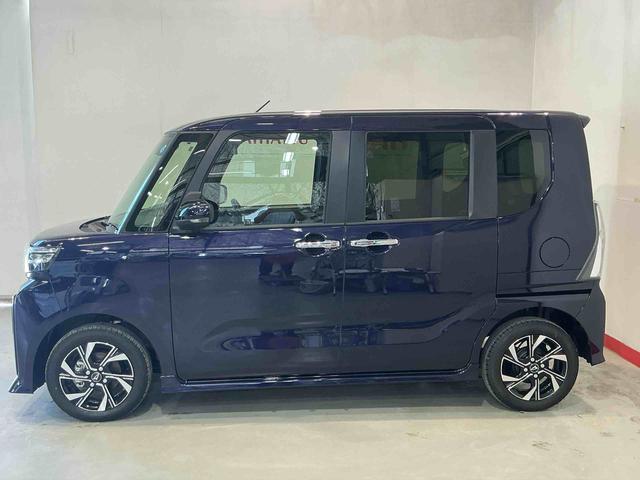 タントカスタムX前後障害物センサー 衝突低減ブレーキ シートヒータ 電動格納ドアミラー LEDヘッドライト インテリキー レーンキープアシスト オートマチックハイビーム オートライト(栃木県)の中古車