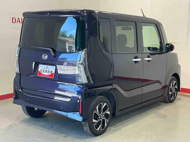 タントカスタムX前後障害物センサー 衝突低減ブレーキ シートヒータ 電動格納ドアミラー LEDヘッドライト インテリキー レーンキープアシスト オートマチックハイビーム オートライト(栃木県)の中古車