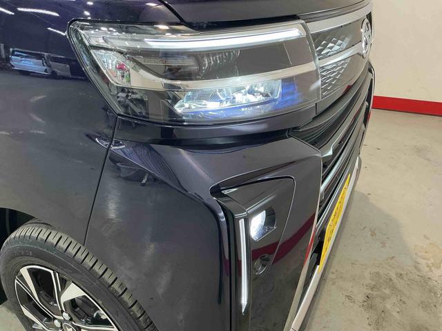 タントカスタムX前後障害物センサー 衝突低減ブレーキ シートヒータ 電動格納ドアミラー LEDヘッドライト インテリキー レーンキープアシスト オートマチックハイビーム オートライト(栃木県)の中古車