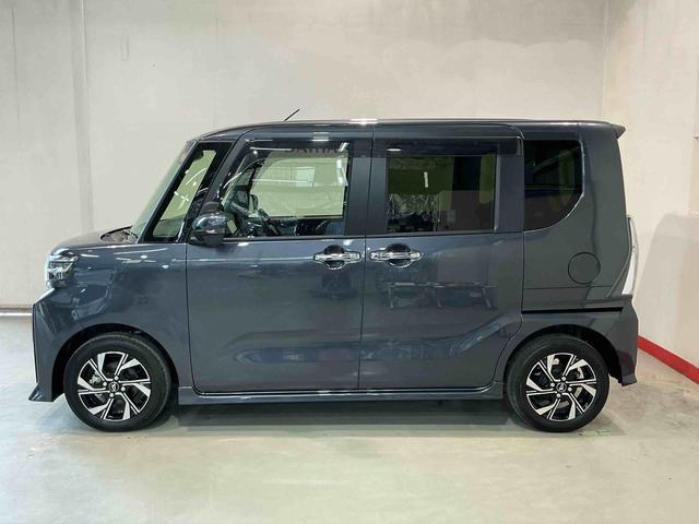 タントカスタムＸナビ　パノラマモニター　　衝突低減ブレーキ　シートヒータ　ｉ−ｓｔｏｐ　電動格納ドアミラー　ドラレコ　ＬＥＤヘッドライト　インテリキー　レーンキープアシスト　オートライト（栃木県）の中古車
