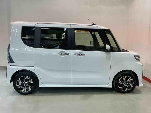 タントカスタムX前後障害物センサー 衝突低減ブレーキ シートヒータ i−stop 電動格納ドアミラー LEDヘッドライト インテリキー レーンキープアシスト ワンオーナー オートマチックハイビーム AW(栃木県)の中古車