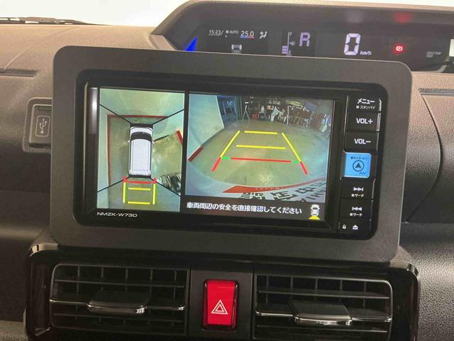 タントカスタムＲＳナビ　パノラマモニター　クルコン　レーダーブレーキサポート　ソナー　アイドリングストップ機能　アルミ　車線逸脱警報装置　ＥＴＣ　電格ミラー　シ−トヒ−タ−　ターボ　衝突安全ボディ　ＬＥＤ　盗難防止（栃木県）の中古車
