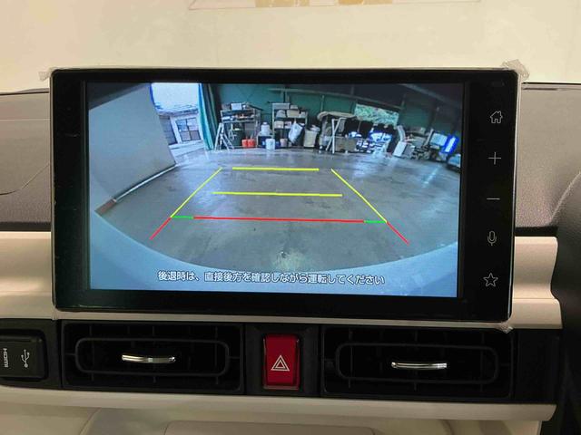 ムーヴキャンバスストライプスＧドライブレコーダー　バックカメラ　前後センサー　衝突被害軽減装置　スマキー　電動格納　ハイビームアシスト　レーンキープアシスト　ＴＶ　フロントベンチシート　ＬＥＤヘッドライト　シートヒーター（栃木県）の中古車