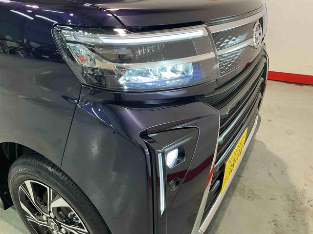 タントカスタムＸ衝突回避支援　Ｃソナー　オートミラー　シートヒーター　ＬＥＤヘッドライト　スマートキー　オートハイビーム　オートライト　レーンキープアシスト　盗難防止システム　ベンチシート　キ−フリ−（栃木県）の中古車