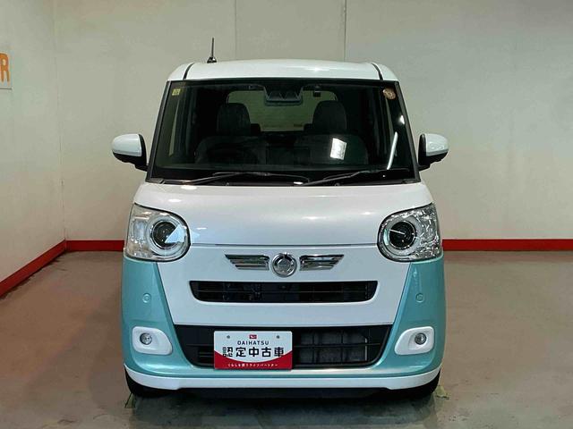 ムーヴキャンバスストライプスGターボナビ 全周囲モニター レーンアシスト LEDライト アダプティブクルーズコントロール キーフリー シートヒーター 衝突安全ボディ タ−ボ ETC スマートキー ベンチシート(栃木県)の中古車