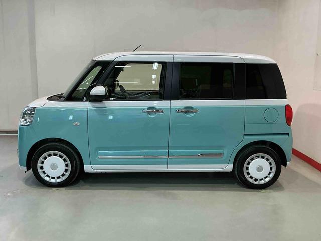 ムーヴキャンバスストライプスＧディスプレイオーディオ　バックカメラ　衝突被害軽減装置　スマキー　電動格納　ハイビームアシスト　エコアイドル　　レーンキープアシスト　ＴＶ　フロントベンチシート　ＬＥＤヘッドライト　シートヒーター（栃木県）の中古車