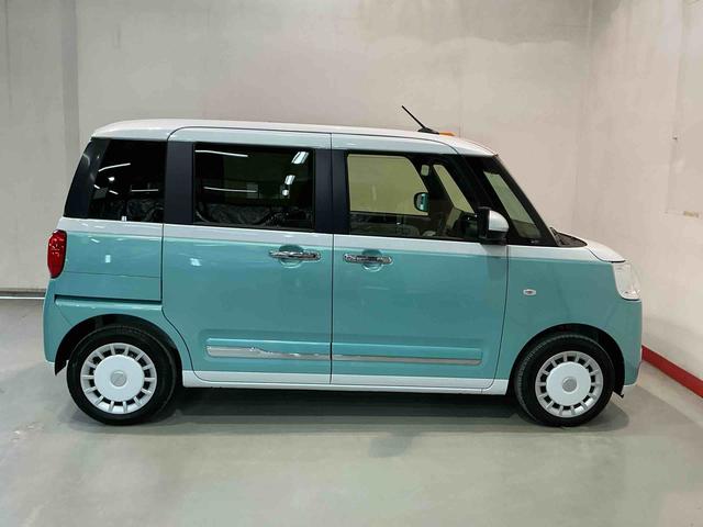 ムーヴキャンバスストライプスＧディスプレイオーディオ　バックカメラ　衝突被害軽減装置　スマキー　電動格納　ハイビームアシスト　エコアイドル　　レーンキープアシスト　ＴＶ　フロントベンチシート　ＬＥＤヘッドライト　シートヒーター（栃木県）の中古車