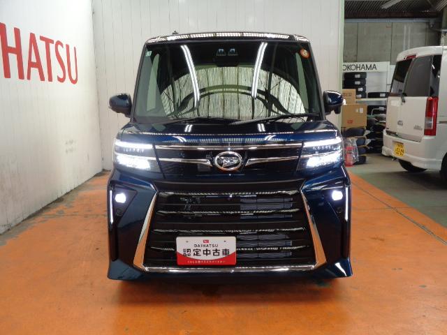 タントカスタムＲＳ　ｅｃｏ　ＩＤＬＥ非装着車サポカーＳワイド適合　ミラクルオープンドア　両側オートスライドドア　電動パーキングブレーキ　パノラマモニター対応　ステアリングスイッチ　シートヒーター　オートエアコン　コーナーセンサー　キーフリー（神奈川県）の中古車