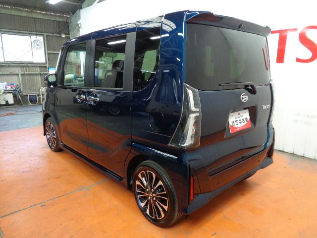 タントカスタムＲＳ　ｅｃｏ　ＩＤＬＥ非装着車サポカーＳワイド適合　ミラクルオープンドア　両側オートスライドドア　電動パーキングブレーキ　パノラマモニター対応　ステアリングスイッチ　シートヒーター　オートエアコン　コーナーセンサー　キーフリー（神奈川県）の中古車