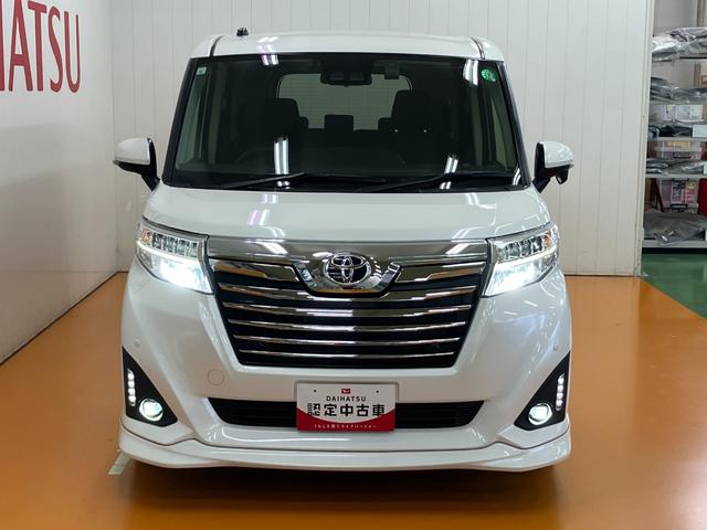 ルーミーカスタムＧ衝突被害軽減ブレーキシステム　ドラレコ　両側オートスライドドア　Ｂカメラ　ステアリングスイッチ　クルーズコントロール　シートヒーター　Ｐスタート　コーナーセンサー　ＥＴＣ　キーフリー（神奈川県）の中古車