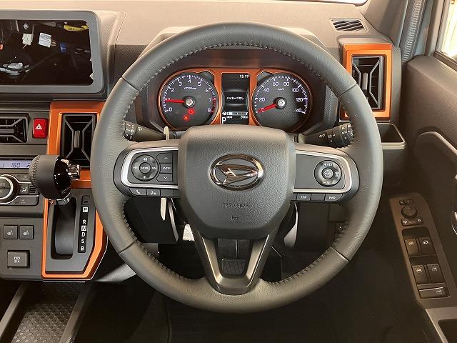タフトGターボサポカーSワイド適合 スカイフィールトップ Bカメラ 電動パーキングブレーキ 全車速追従機能付ACC ステアリングスイッチ シートヒーター USB接続端子 Pスタート コーナーセンサー キーフリー(神奈川県)の中古車