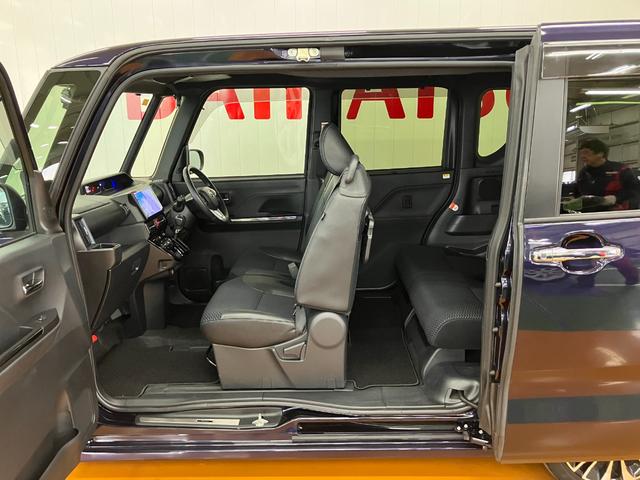 タントカスタムRSサポカーSワイド適合 パノラマモニター対応 ETC ドラレコ ミラクルオープンドア 両側オートスライドドア USB接続端子 ステアリングスイッチ シートヒーター 電動パーキングブレーキ 後席モニター(神奈川県)の中古車