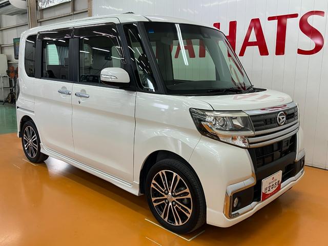 タントカスタムＲＳ　トップエディションＳＡIIスマアシ　Ｂカメラ　ミラクルオープンドア　両側オートスライドドア　ＥＴＣ　ステアリングスイッチ　エコアイドル　オートエアコン　Ｐスタート　横滑り防止機能　誤発進抑制機能　電動格納ミラー　キーフリー（神奈川県）の中古車