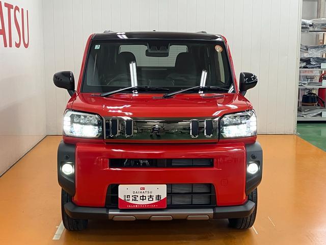 タフトGターボ ダーククロムベンチャーサポカーSワイド適合 スカイフィールトップ 電動パーキングブレーキ 全車速追従機能付ACC ステアリングスイッチ シートヒーター USB接続端子 Pスタート Bカメラ コーナーセンサー(神奈川県)の中古車