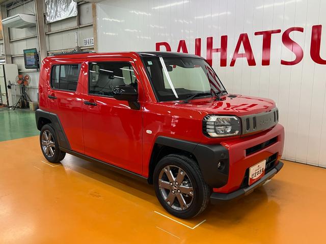 タフトGターボ ダーククロムベンチャーサポカーSワイド適合 スカイフィールトップ 電動パーキングブレーキ 全車速追従機能付ACC ステアリングスイッチ シートヒーター USB接続端子 Pスタート Bカメラ コーナーセンサー(神奈川県)の中古車