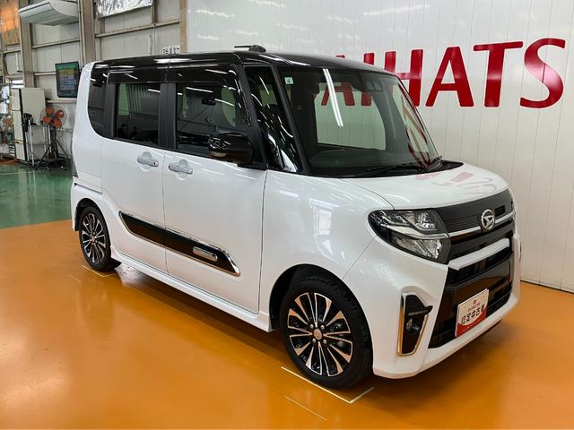 タントカスタムＲＳ　アダプティブクルーズコントロール　ナビ　ＥＴＣサポカーＳワイド適合　ミラクルオープンドア　パノラマモニター対応　両側オートスライドドア　電動パーキングブレーキ　ステアリングスイッチ　シートヒーター　オートエアコン　コーナーセンサー　キーフリー（神奈川県）の中古車