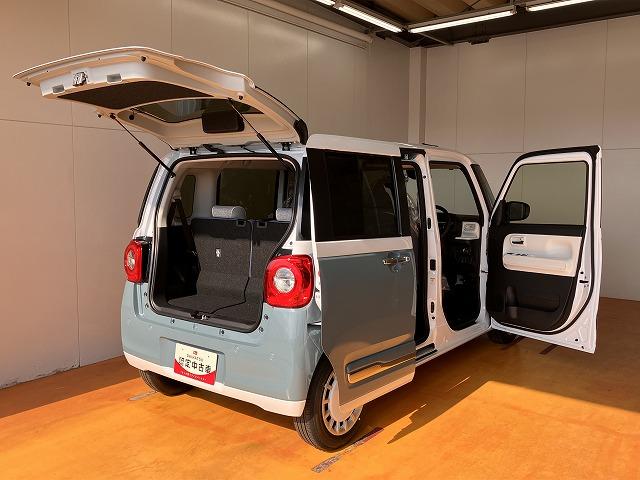 ムーヴキャンバスストライプスＧサポカーＳワイド適合　パノラマモニター対応　ＵＳＢ接続端子　電動パーキングブレーキ　シートヒーター　両側オートスライドドア　Ｐスタート　置きラクボックス　ホッとカップホルダー　キーフリー（神奈川県）の中古車