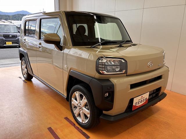 タフトＧサポカーＳワイド適合　スカイフィールトップ　全車速追従機能付ＡＣＣ　電動パーキングブレーキ　ステアリングスイッチ　シートヒーター　ＵＳＢ接続端子　Ｐスタート　コーナーセンサー　キーフリー（神奈川県）の中古車