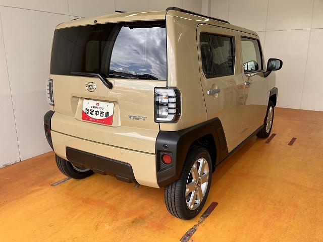 タフトＧサポカーＳワイド適合　スカイフィールトップ　全車速追従機能付ＡＣＣ　電動パーキングブレーキ　ステアリングスイッチ　シートヒーター　ＵＳＢ接続端子　Ｐスタート　コーナーセンサー　キーフリー（神奈川県）の中古車