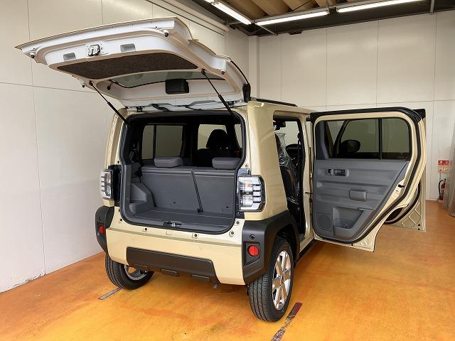 タフトＧサポカーＳワイド適合　スカイフィールトップ　全車速追従機能付ＡＣＣ　電動パーキングブレーキ　ステアリングスイッチ　シートヒーター　ＵＳＢ接続端子　Ｐスタート　コーナーセンサー　キーフリー（神奈川県）の中古車