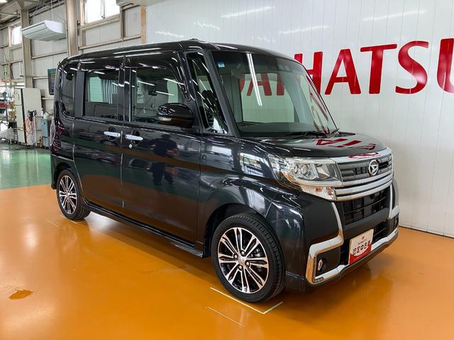 タントカスタムＲＳ　トップエディションＳＡIIIサポカーＳワイド適合　ミラクルオープンドア　両側オートスライドドア　ステアリングスイッチ　ＵＳＢ接続端子　Ｐスタート　オートハイビーム　運転席シートヒーター　ＥＴＣ　キーフリー（神奈川県）の中古車