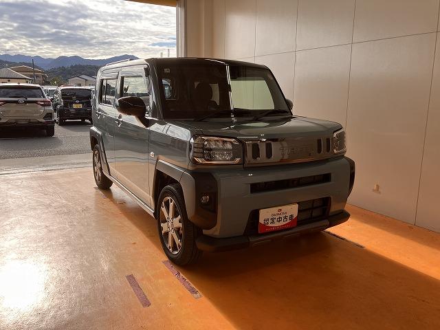 タフトＧ　ダーククロムベンチャーサポカーＳワイド適合　ドラレコ　スカイフィールトップ　電動パーキングブレーキ　パノラマモニター対応　全車速追従機能付ＡＣＣ　ステアリングスイッチ　シートヒーター　ＵＳＢ接続端子　コーナーセンサー（神奈川県）の中古車