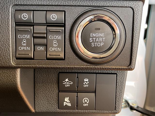 ムーヴキャンバスストライプスＧサポカーＳワイド適合　パノラマモニター対応　ＵＳＢ接続端子　電動パーキングブレーキ　シートヒーター　両側オートスライドドア　Ｐスタート　ホッとカップホルダー　置きラクボックス　キーフリー（神奈川県）の中古車