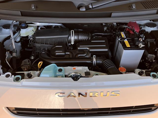 ムーヴキャンバスストライプスＧサポカーＳワイド適合　パノラマモニター対応　ＵＳＢ接続端子　電動パーキングブレーキ　シートヒーター　両側オートスライドドア　Ｐスタート　ホッとカップホルダー　置きラクボックス　キーフリー（神奈川県）の中古車