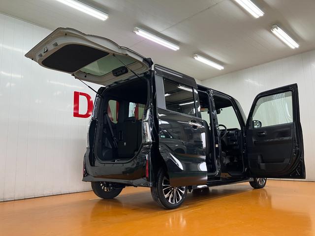 タントカスタムRSサポカーSワイド適合 ドラレコ パノラマモニター対応 ミラクルオープンドア 両側オートスライドドア 電動パーキングブレーキ ステアリングスイッチ シートヒーター コーナーセンサー USB接続端子(神奈川県)の中古車