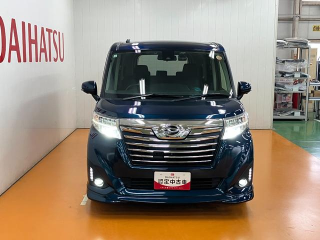 トールカスタムＧ　ターボ　ＳＡII　ナビ　ドラレコ　ＥＴＣナビ　ドラレコ　Ｂカメラ　パノラマモニター対応　Ｐスタート　両側オートスライドドア　誤発進抑制装置　横滑り防止機能　アイドリングストップ　ＥＴＣ　電動格納ミラー　クルーズコントロールレバー　キーフリー（神奈川県）の中古車