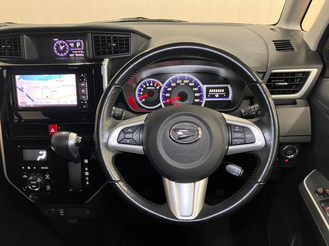 トールカスタムＧ　ターボ　ＳＡII　ナビ　ドラレコ　ＥＴＣナビ　ドラレコ　Ｂカメラ　パノラマモニター対応　Ｐスタート　両側オートスライドドア　誤発進抑制装置　横滑り防止機能　アイドリングストップ　ＥＴＣ　電動格納ミラー　クルーズコントロールレバー　キーフリー（神奈川県）の中古車