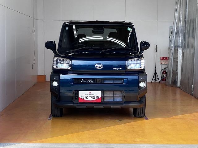 タフトＧターボ　ｅｃｏ　ＩＤＬＥ非装着車サポカーＳワイド適合　スカイフィールトップ　Ｂカメラ　電動パーキングブレーキ　全車速追従機能付ＡＣＣ　ステアリングスイッチ　シートヒーター　ＵＳＢ接続端子　Ｐスタート　コーナーセンサー　キーフリー（神奈川県）の中古車
