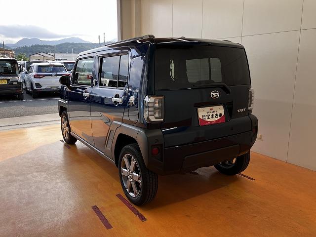 タフトＧターボ　ｅｃｏ　ＩＤＬＥ非装着車サポカーＳワイド適合　スカイフィールトップ　Ｂカメラ　電動パーキングブレーキ　全車速追従機能付ＡＣＣ　ステアリングスイッチ　シートヒーター　ＵＳＢ接続端子　Ｐスタート　コーナーセンサー　キーフリー（神奈川県）の中古車