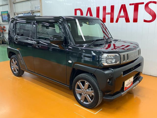 タフトGターボ ダーククロムベンチャーサポカーSワイド適合 ドラレコ スカイフィールトップ パノラマモニター対応 電動パーキングブレーキ 全車速追従機能付ACC ステアリングスイッチ シートヒーター USB接続端子 コーナーセンサー(神奈川県)の中古車