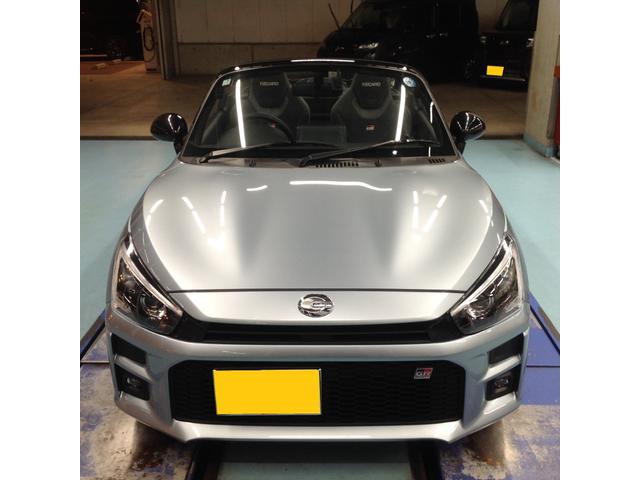 コペンGR スポーツオープンカー 二人乗 アクティブトップ momo製ステアリングホイール レカロ製スポーツシート BBC製アルミホイール カーナビ ステップスイッチ シートヒーター キーフリー(神奈川県)の中古車