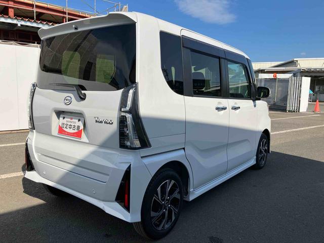 タントカスタムＸ　ワンオーナー走行距離無制限１２ヶ月保証付き　衝突軽減ブレーキ　車線逸脱防止　アイドリングストップ機能　Ｂカメラ　禁煙　盗難警報装置　ＬＥＤ　ワンオーナー　キーレスエントリー　前席シートヒーター　オートＬＥＤ（大分県）の中古車