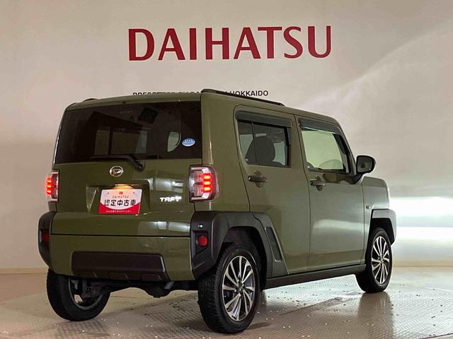 タフトＧターボ４ＷＤ　アルミホイール　ターボ　オートマチックハイビーム　衝突防止システム　レーンアシスト　スマートキー　記録簿　禁煙車　ワンオーナー　エアバッグ　エアコン　パワーステアリング　パワーウィンドウ（北海道）の中古車
