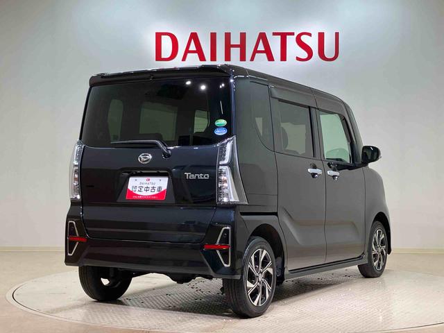 タントカスタムＸセレクション４ＷＤ　ＥＴＣ　アルミホイール　オートマチックハイビーム　衝突防止システム　レーンアシスト　スマートキー　記録簿　ワンオーナー　エアバッグ　エアコン　パワーステアリング　パワーウィンドウ　ＡＢＳ（北海道）の中古車