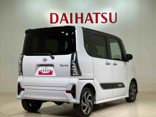タントカスタムＲＳスタイルセレクション４ＷＤ　ＥＴＣ　アルミホイール　ターボ　オートマチックハイビーム　衝突防止システム　レーンアシスト　スマートキー　記録簿　ワンオーナー　エアバッグ　エアコン　パワーステアリング　パワーウィンドウ（北海道）の中古車