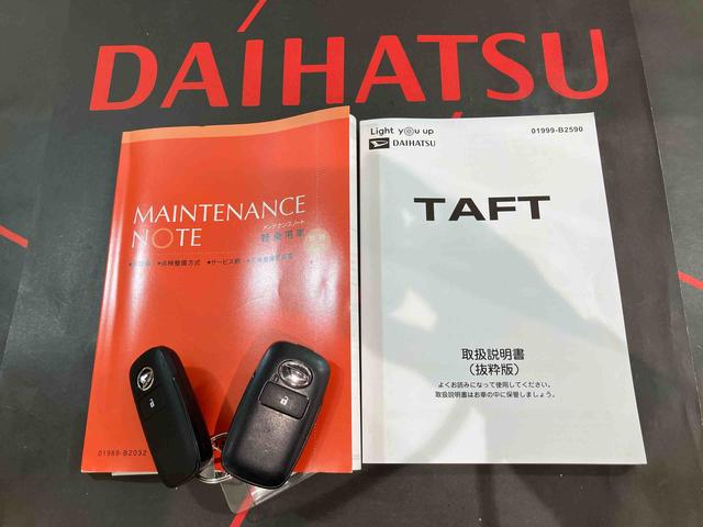 タフトＧ４ＷＤ　アルミホイール　アイドリングストップ　オートマチックハイビーム　衝突防止システム　ＬＥＤヘッドランプ　レーンアシスト　スマートキー　記録簿　ワンオーナー　エアバッグ　エアコン　パワーウィンドウ（北海道）の中古車