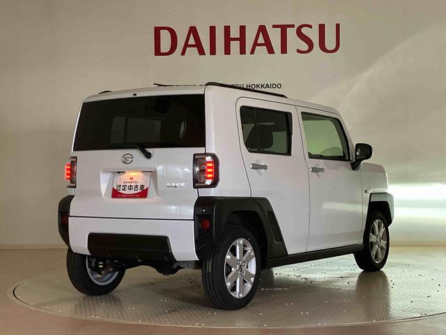 タフトＧ４ＷＤ　アルミホイール　アイドリングストップ　オートマチックハイビーム　衝突防止システム　ＬＥＤヘッドランプ　レーンアシスト　スマートキー　記録簿　ワンオーナー　エアバッグ　エアコン　パワーウィンドウ（北海道）の中古車