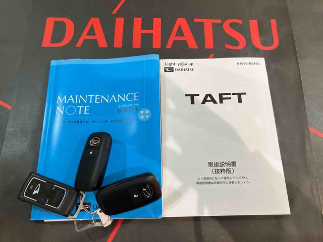 タフトＧターボ４ＷＤ　アルミホイール　ターボ　オートマチックハイビーム　オートライト　衝突防止システム　ＬＥＤヘッドランプ　レーンアシスト　スマートキー　記録簿　禁煙車　ワンオーナー　エアバッグ　エアコン　ＣＤ（北海道）の中古車